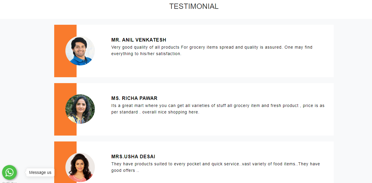 Reviews and Testimonial - Must Have Features of Ecommerce Website - VistaShopee 